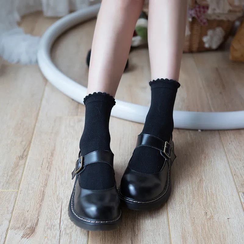 Vớ Ren Kiểu Công Chúa Lolita Nhật Bản Dễ Thương Cho Nữ