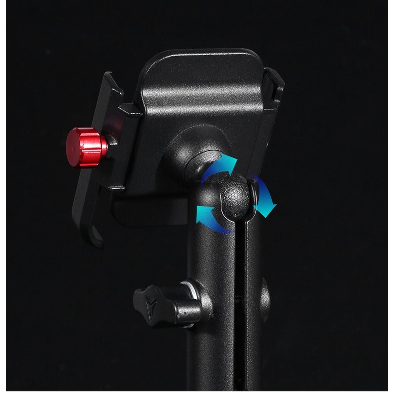 GIÁ ĐỠ ĐIỆN THOẠI XOAY 360 MOTOWOLF - chính hãng