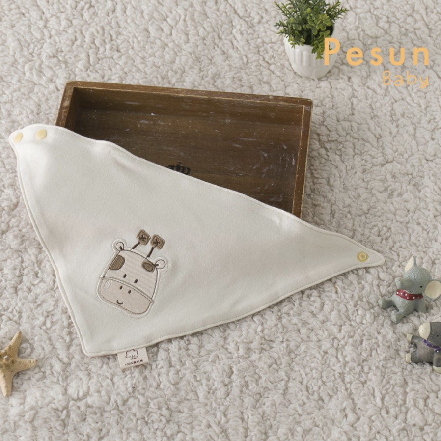 Khăn yếm dãi tam giác hàng cao cấp 1-5 tuổi 100% vải Cotton Hữu Cơ tự nhiên an toàn cho bé