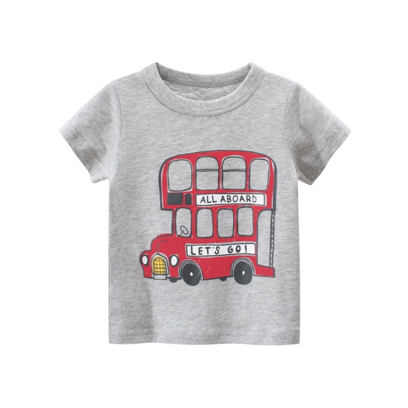 Áo Phông Cộc Tay Chất thun Cotton Hàng 27kids size 90-140 cho bé 10-25kg