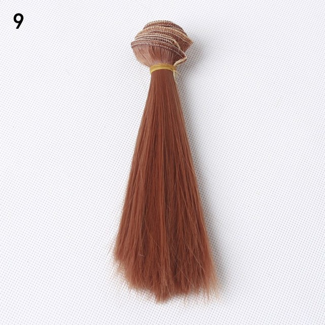 Tóc Giả Dài 15cm Xinh Xắn Cho Búp Bê
