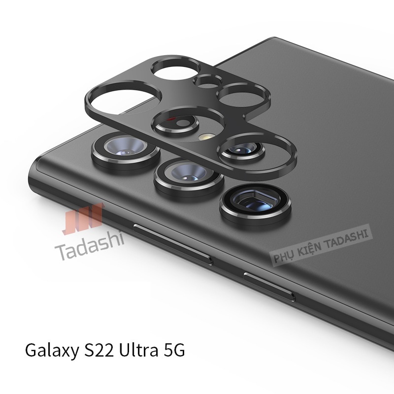 Miếng Kim Loại Bảo Vệ Camera Samsung Galaxy S22 Ultra/ S22/ S22 Plus - HỢP KIM NHÔM, Ốp Viền Camera CHỐNG TRẦY XƯỚC