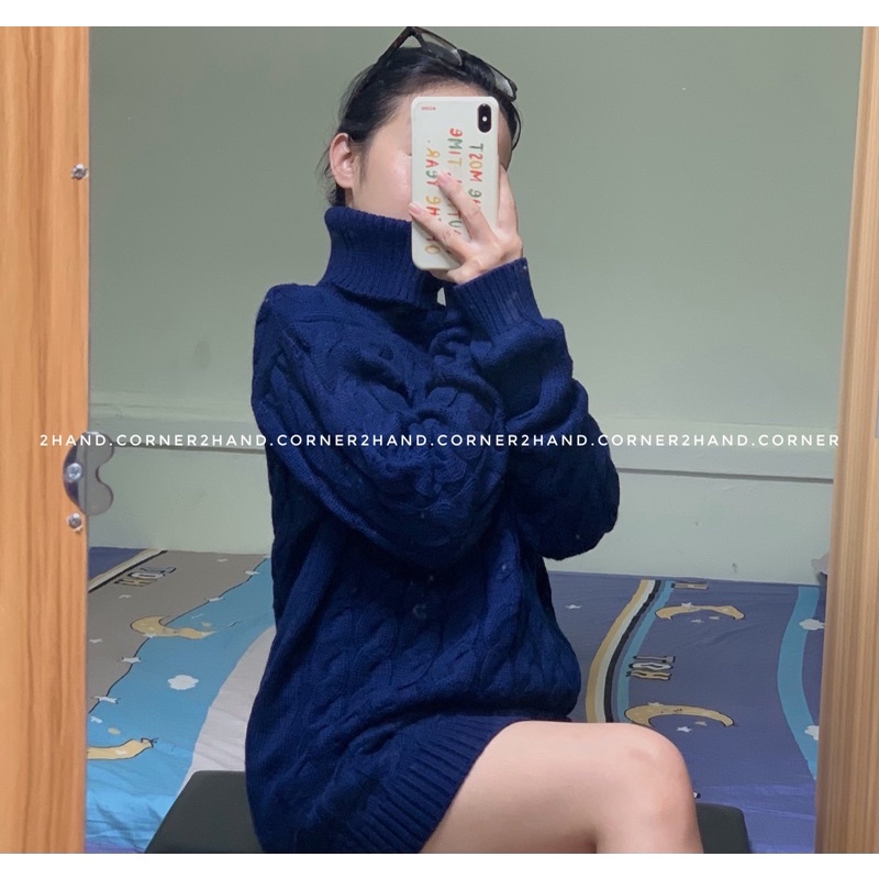 Áo len chui đầu cổ lọ Hàn Quốc