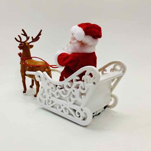 ĐỒ CHƠI ÔNG GIÀ NOEL LÁI XE TUẦN LỘC HÁT NHẠC GIÁNG SINH