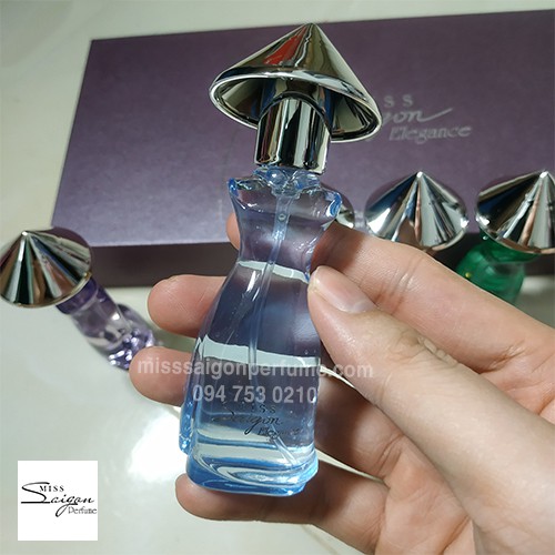 Bộ Nước Hoa Miss Saigon Elegance 15ml x 5 chai