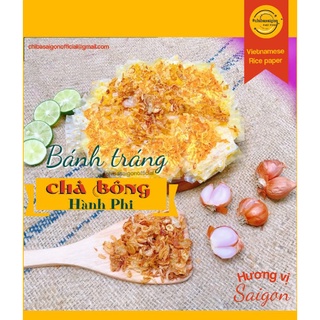 bánh tráng chà bông hành phi