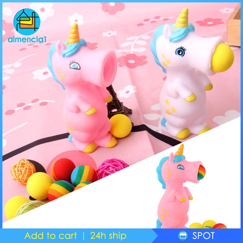 🆕1 Đồ Chơi Squishy Hình Kỳ Lân Hoạt Hình Dễ Thương