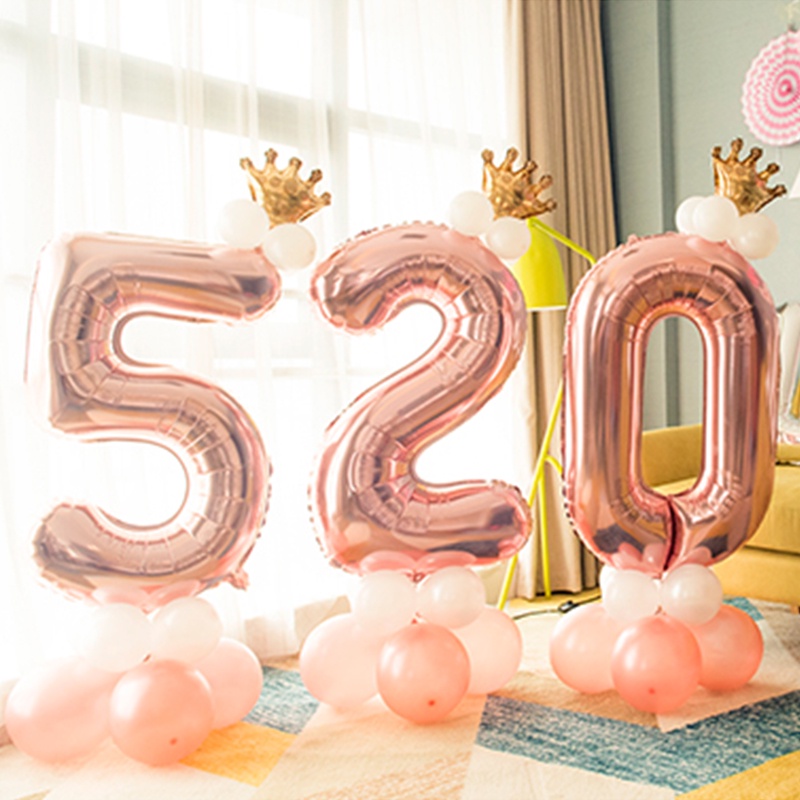 Bóng kiếng 80cm trang trí tiệc sinh nhật HPBD