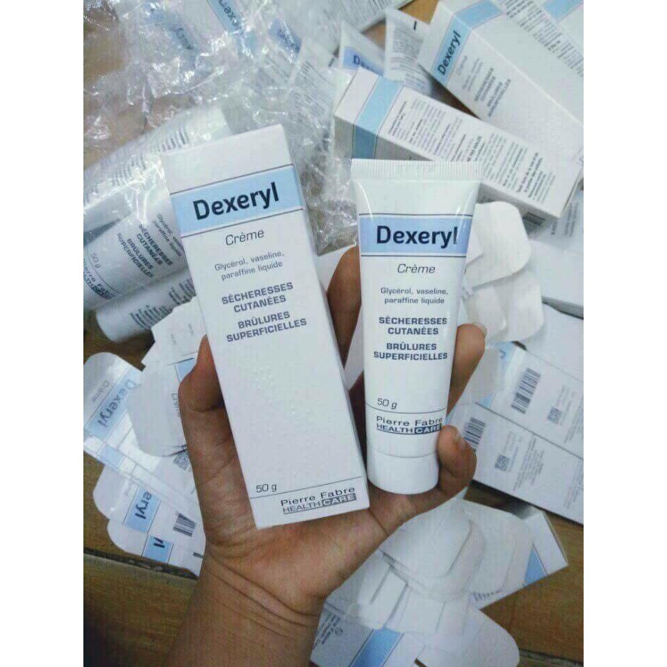 Kem Nẻ Dưỡng Ẩm Dexeryl Creme Pháp (50g+250g) Chống Da Nứt Nẻ Chàm Sữa Mẩn Ngứa Rôm Sảy Cho Trẻ Sơ Sinh Người Lớn