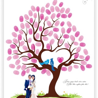 Tranh In Dấu Vân Tay Giá Rẻ