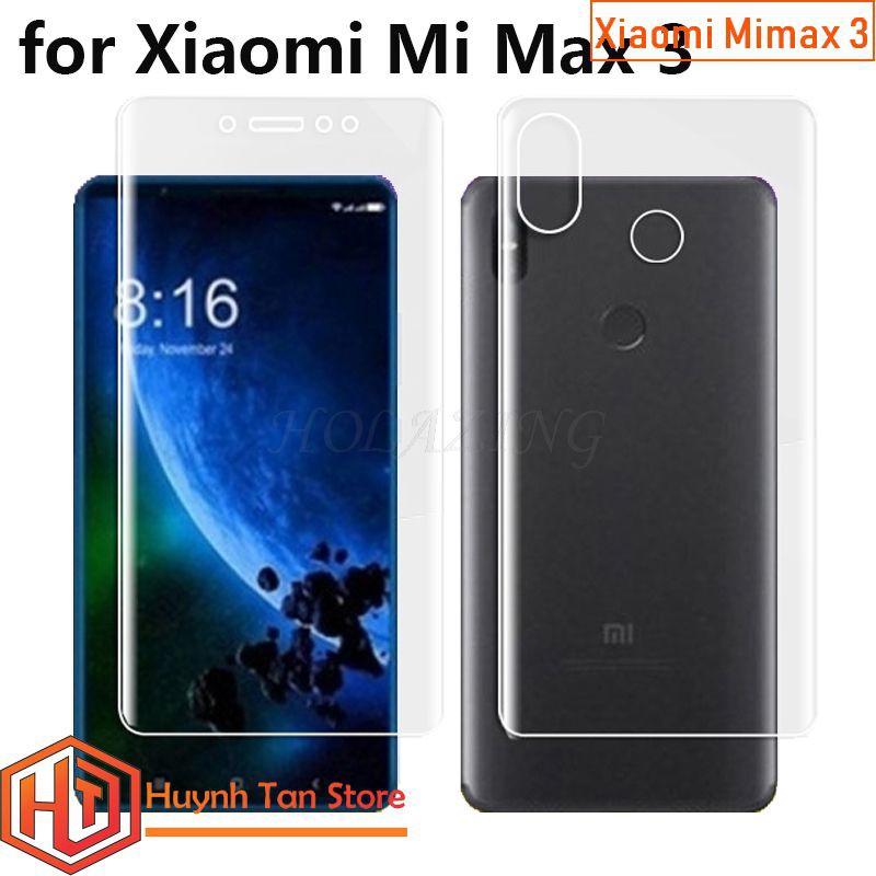 Dán dẻo TPU full màn 6D cho Xiaomi Mimax 3