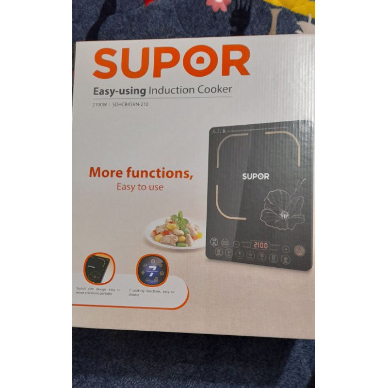 Bếp điện từ SUPOR SDHCB45VN-210 tặng kèm nồi lẩu hàng chính hãng