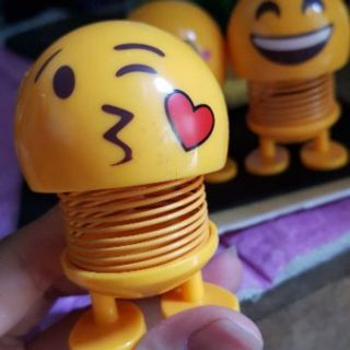 EMOJI Thú nhún lò xo 8 sắc thái, con lắc lò xo