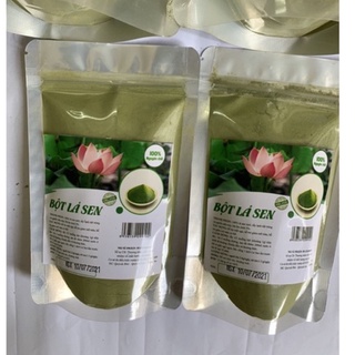 Bột lá sen sấy lạnh gói 100g