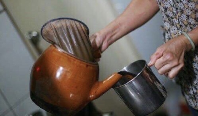 Túi lọc cà phê, vợt lọc trà (kèm gọng vải hữu cơ)