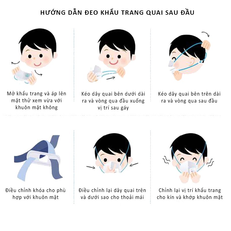 Khẩu trang trẻ em DOBU C750VB khẩu trang lọc bụi kháng khuẩn PM2.5 KN95 | BigBuy360 - bigbuy360.vn