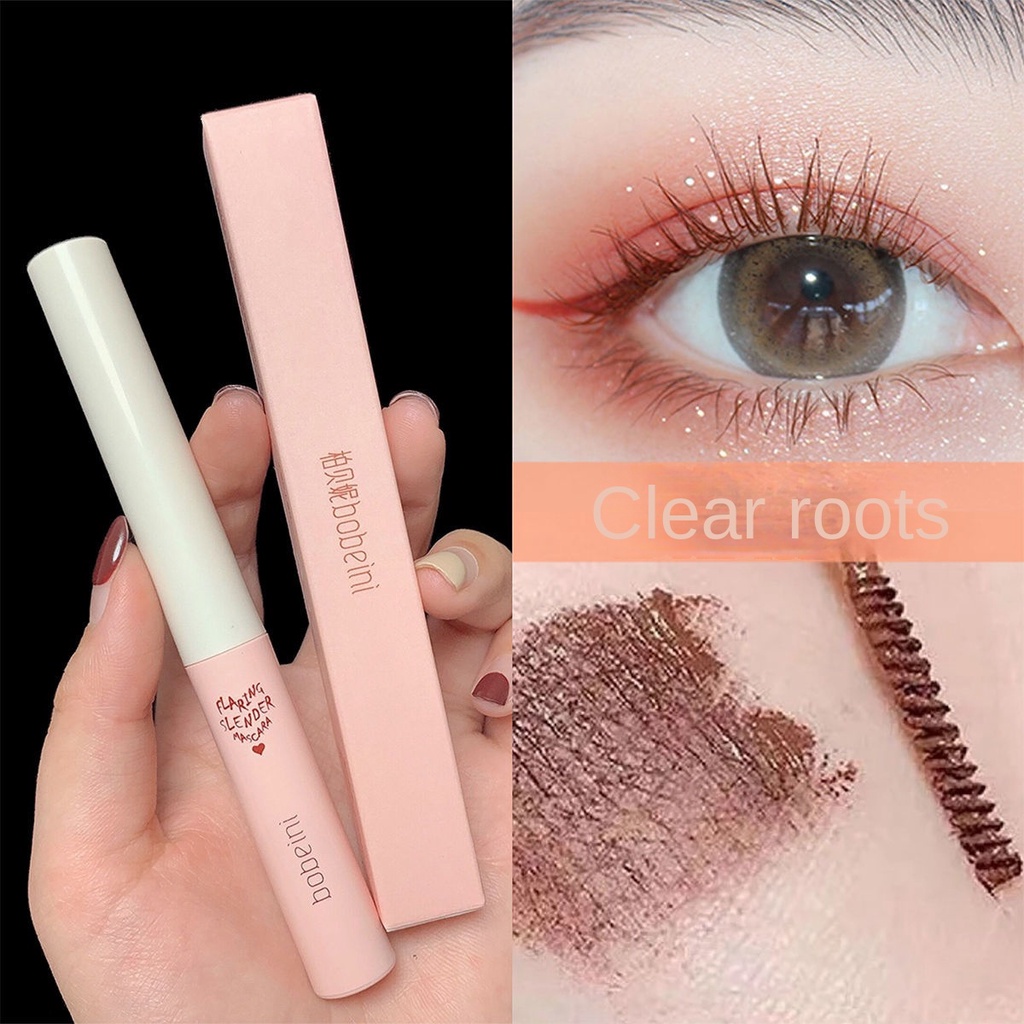 Mascara Đầu Cọ Mảnh Siêu Mịn Kháng Nước Không Dễ Nhòe Lâu Trôi Chuốt Mi Cong Vút Và Dài Hơn