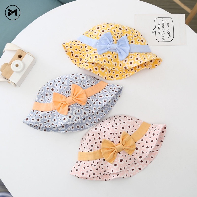 Nón Tai Bèo Chống Nắng Thời Trang Xuân Thu Dễ Thương Cho Bé
