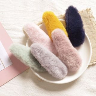 Kẹp tóc mái lông siêu mịn