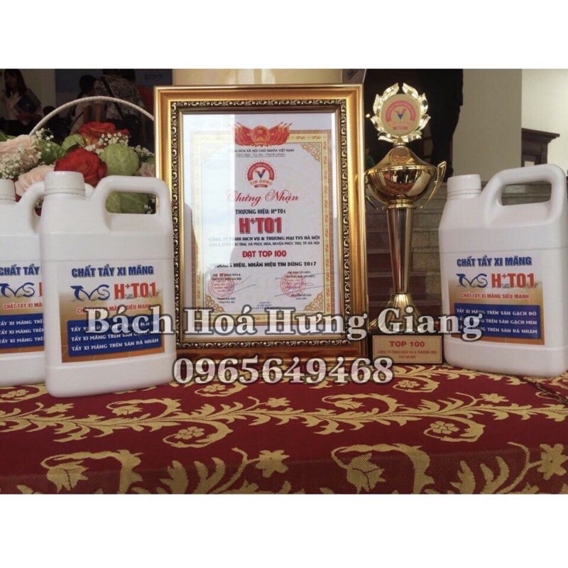 [SỈ] CHẤT TẨY XI MĂNG HT01 TẨY MẠNH CỰC HIỆU QUẢ CHÍNH HÃNG 100