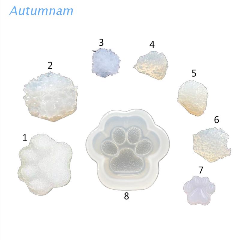 Khuôn silicone tạo hình móng vuốt mèo bằng epoxy resin DIY