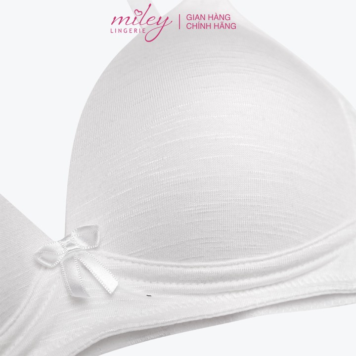 [Mã FAMALLT5 giảm 15% đơn 150k] Áo Ngực Nữ Không Gọng Cotton Lụa Flexi Miley Lingerie - BRC005