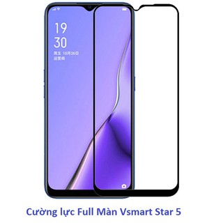Kính cường lực Vsmart Star 5 (Full Màn, Full Keo)