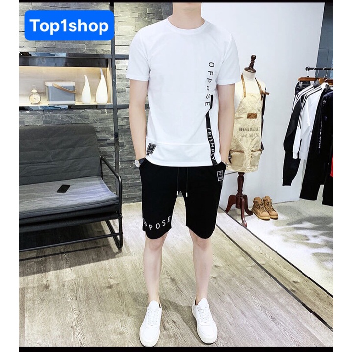 Đồ bộ nam Oppose SIÊU MÁT mùa hè MẶC NHÀ tập gym thể thao