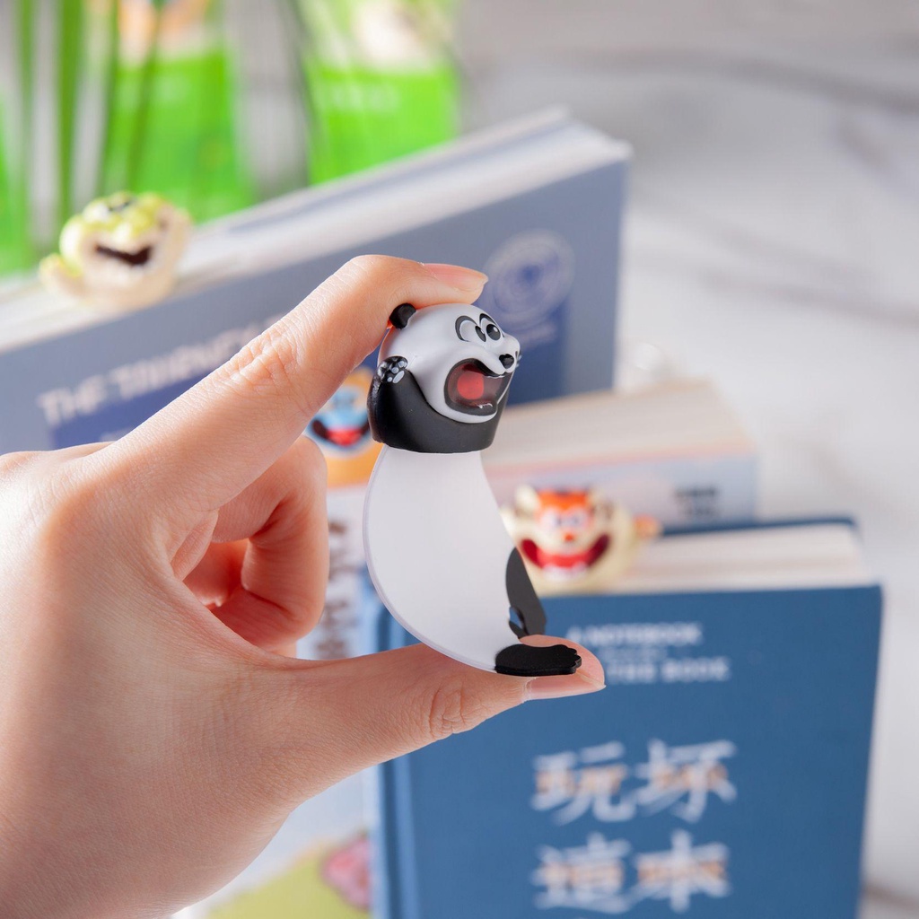 FAY Thẻ Đánh Dấu Trang Sách Hình Động Vật 3D