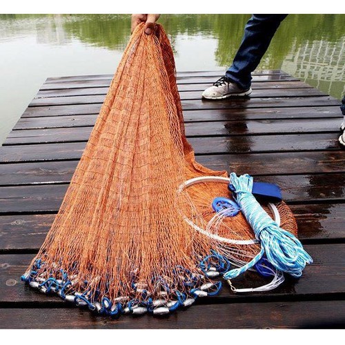 chài dù bắt cá thái lan