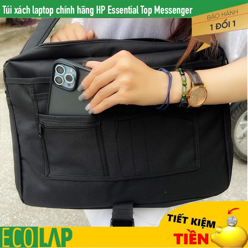 Túi xách laptop HP chính hãng, cặp xách laptop chống shock HP Essential Top messenger
