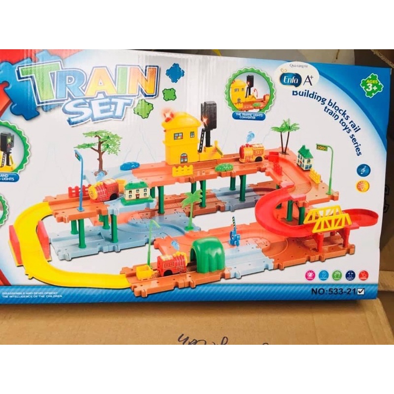 Bộ ray xe lửa siêu to