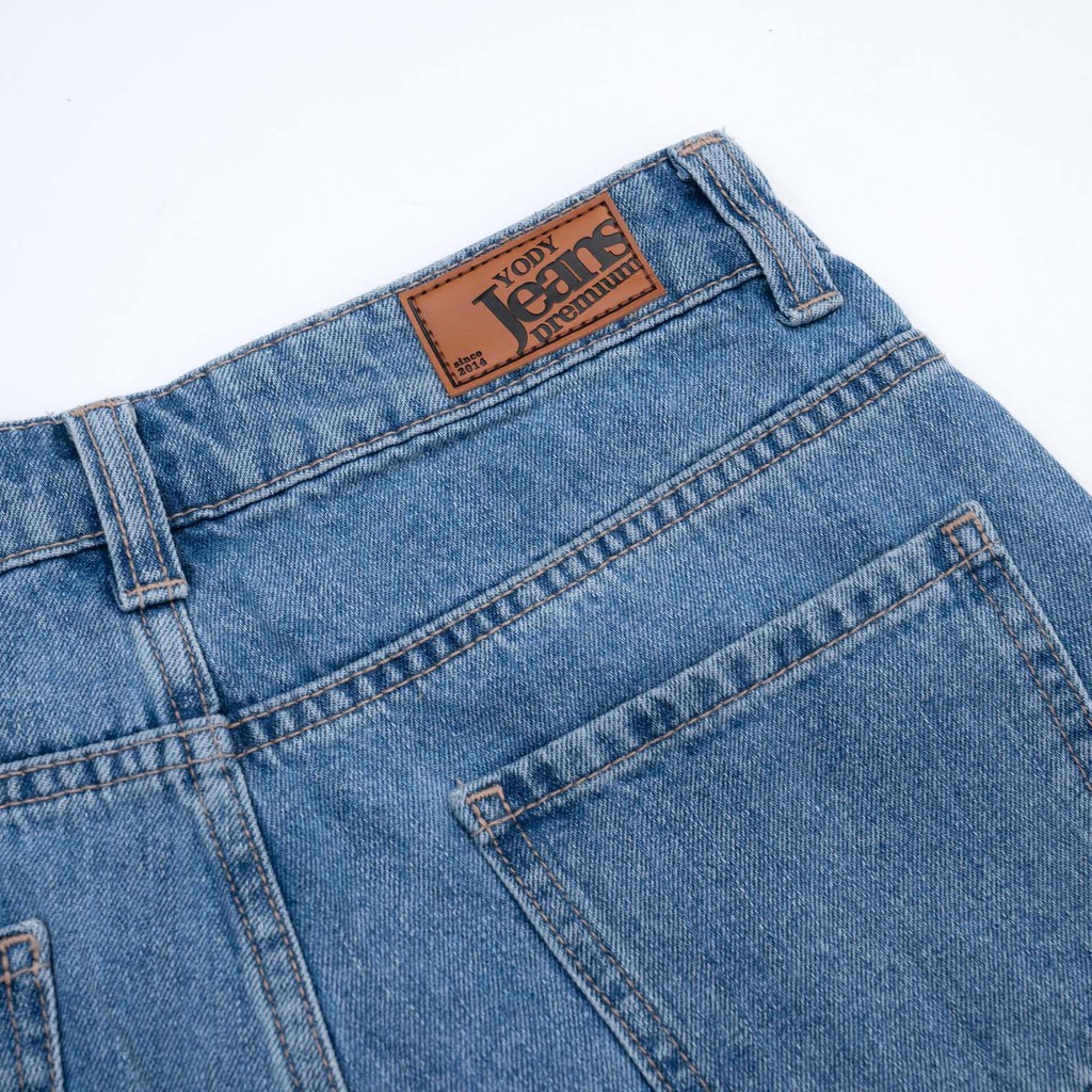 Quần Jeans Baggy Nữ Có Khóa Lưng Cao QJN3120