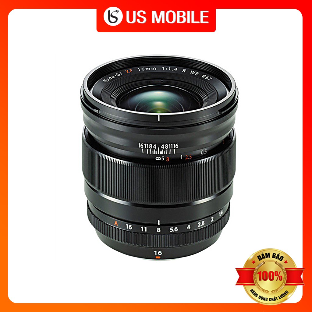 Ống kính Fujifilm XF 16mm F1.4 WR - Bảo hành chính hãng 18 tháng-FUJINON