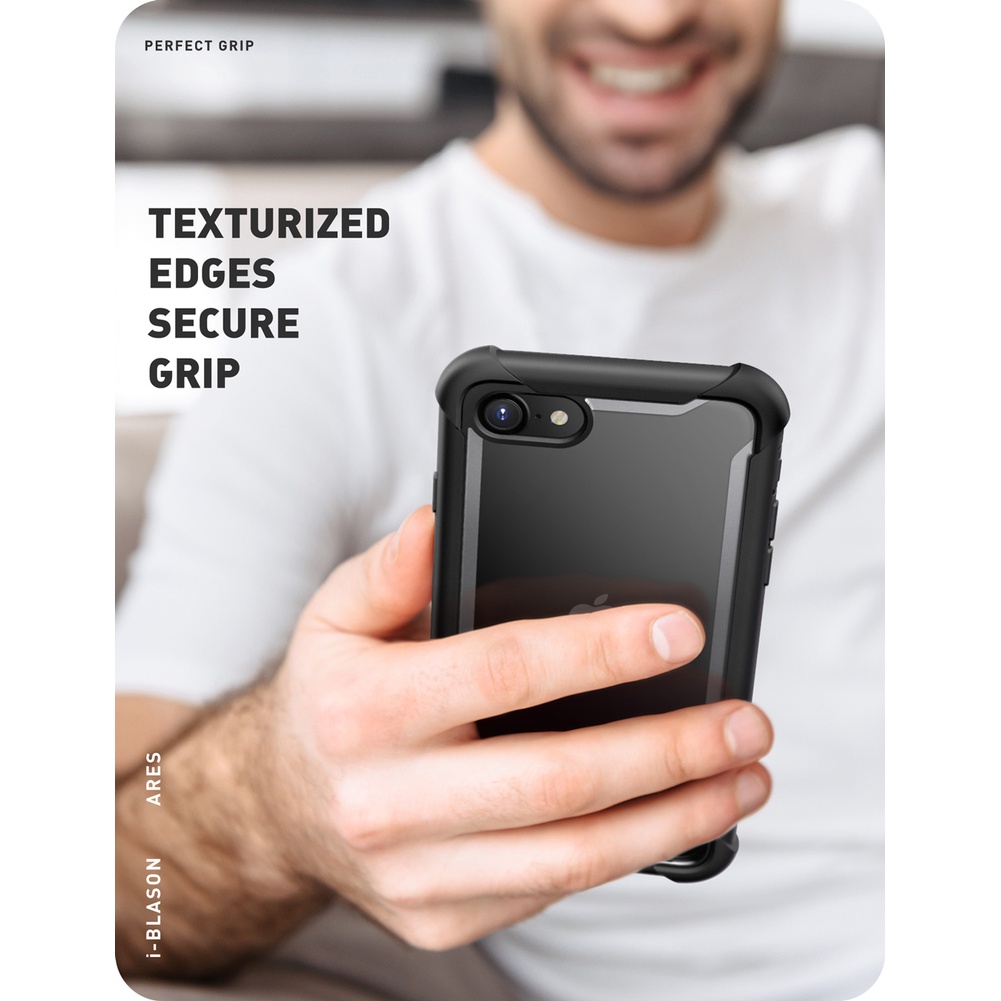 Ốp điện thoại SUPCASE hai lớp tích hợp bảo vệ màn hình trong suốt thích hợp cho iPhone SE 2022  SE 2022/2020 8 7