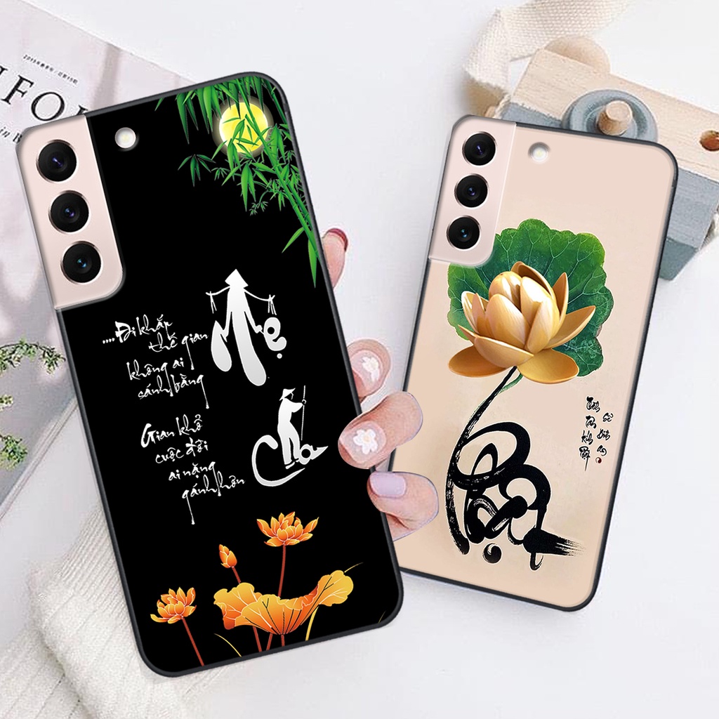 Ốp lưng Samsung Galaxy S22 / S22 PLUS / S22 FE in hình chữ tài chữ lộc, Cha Mẹ, bình an SIÊU ĐẸP