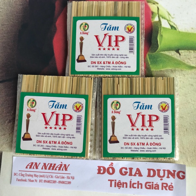 Set 3 bịch tăm vip