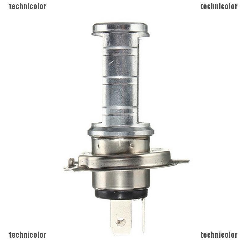 1 Đèn Pha H4 COB LED Ánh Sáng Trắng Cho Xe Máy