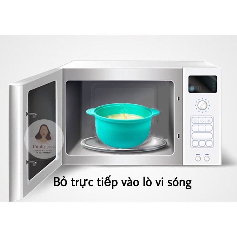 Bát Nấu Sáp chống dính Sạch Sẽ, Chén Nấu Sáp Wax Lông Silicon