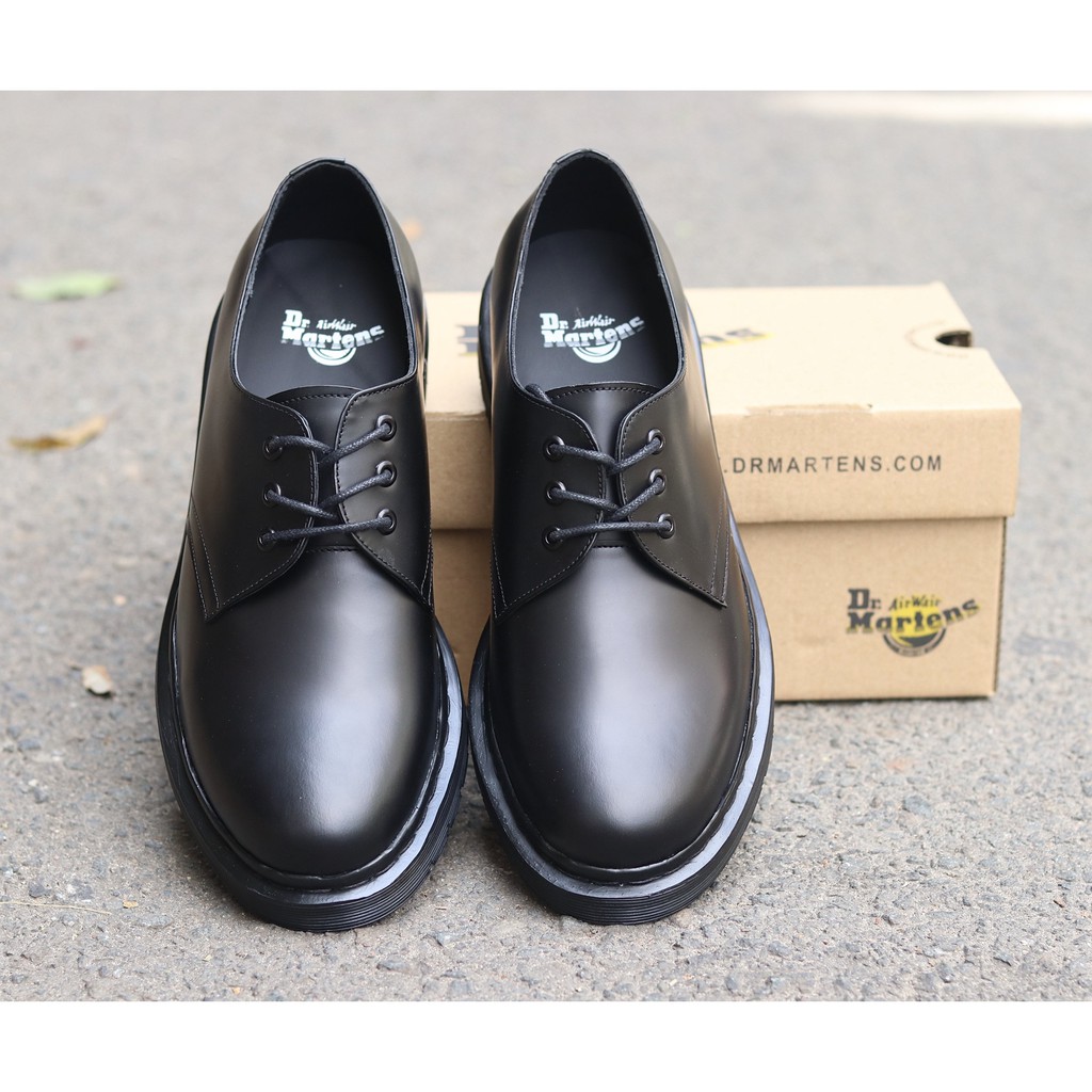 Giày lười thương hiệu Thái Lan 1461 2020 Full Black .Giày Dr.Martens Thailand Chính Hãng