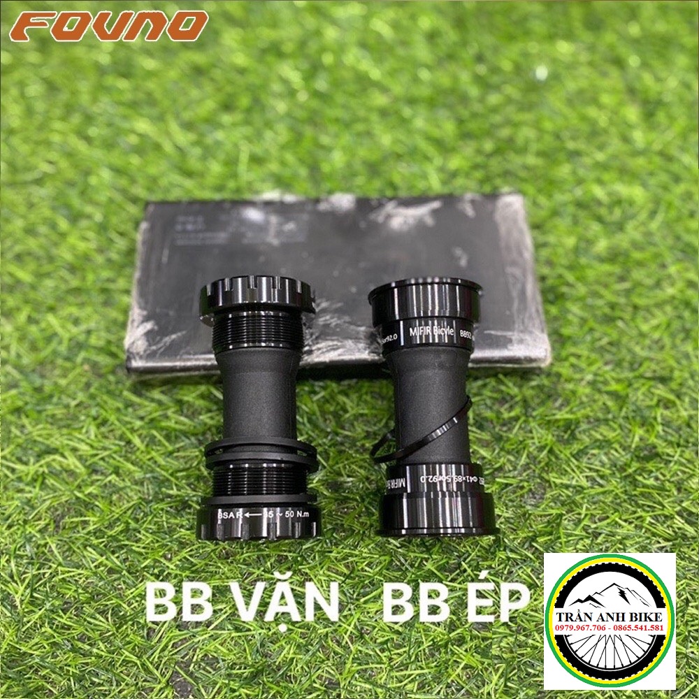 Đùi đĩa  rỗng xe đạp FOVNO THUNDER 34-50T / 36-52T / 39-53T