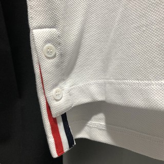 Áo polo trắng Thom Browne nam