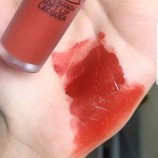 son 3CE soft lip lacquer màu Đỏ Gạch mã nullset