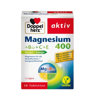 [Hàng Đức] Viên uống Magnesium 400 B12 + C + E