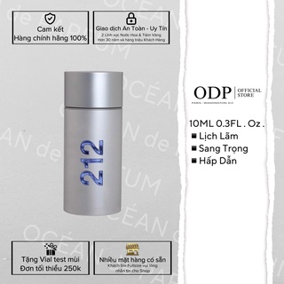 Nước hoa nam carolina herrera 212 men nyc 5ml 10ml
