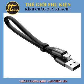 Dây cáp sạc iphone ngắn - baseus 23cm - thế giới phụ kiện số - tt shop