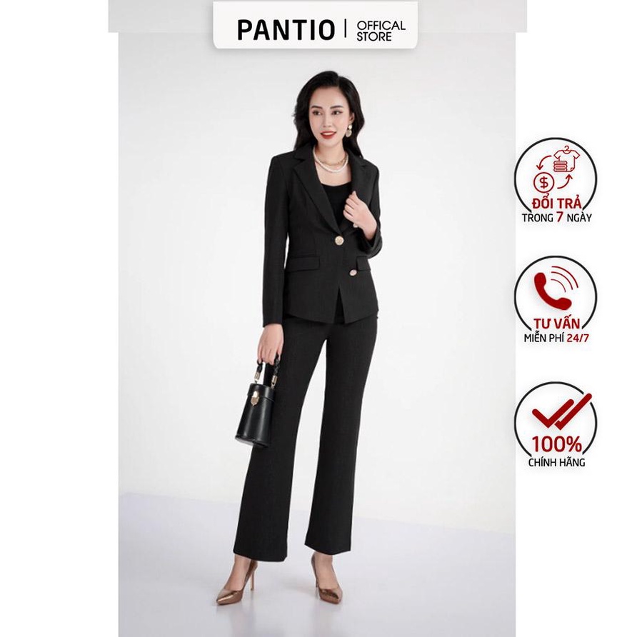 BAV72520 - Áo vest chất liệu thô dày dài tay - PANTIO