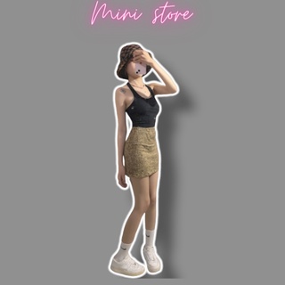 Áo yếm quàng cổ dáng croptop, Áo thun kiểu ôm body dáng ngắn - ÔM BODY ĐẸP