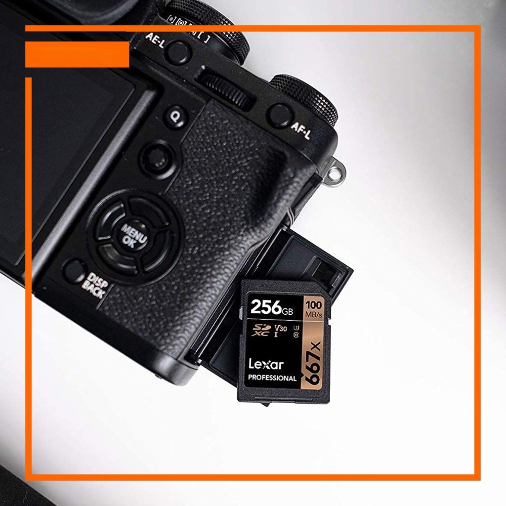Thẻ Nhớ Lexar 667X Chuyên Nghiệp  U3 V30 SDXCTM Thẻ Nhớ UHS-I  90MB / s)