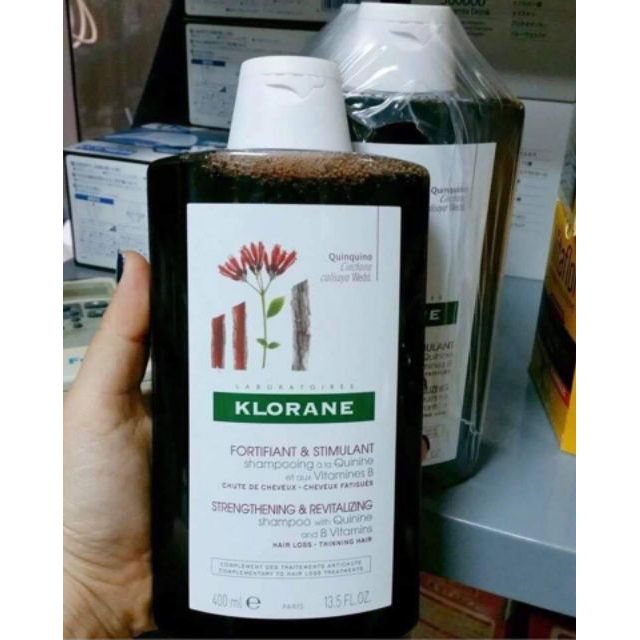 Dầu gội Klorane dành cho tóc rụng 400ml